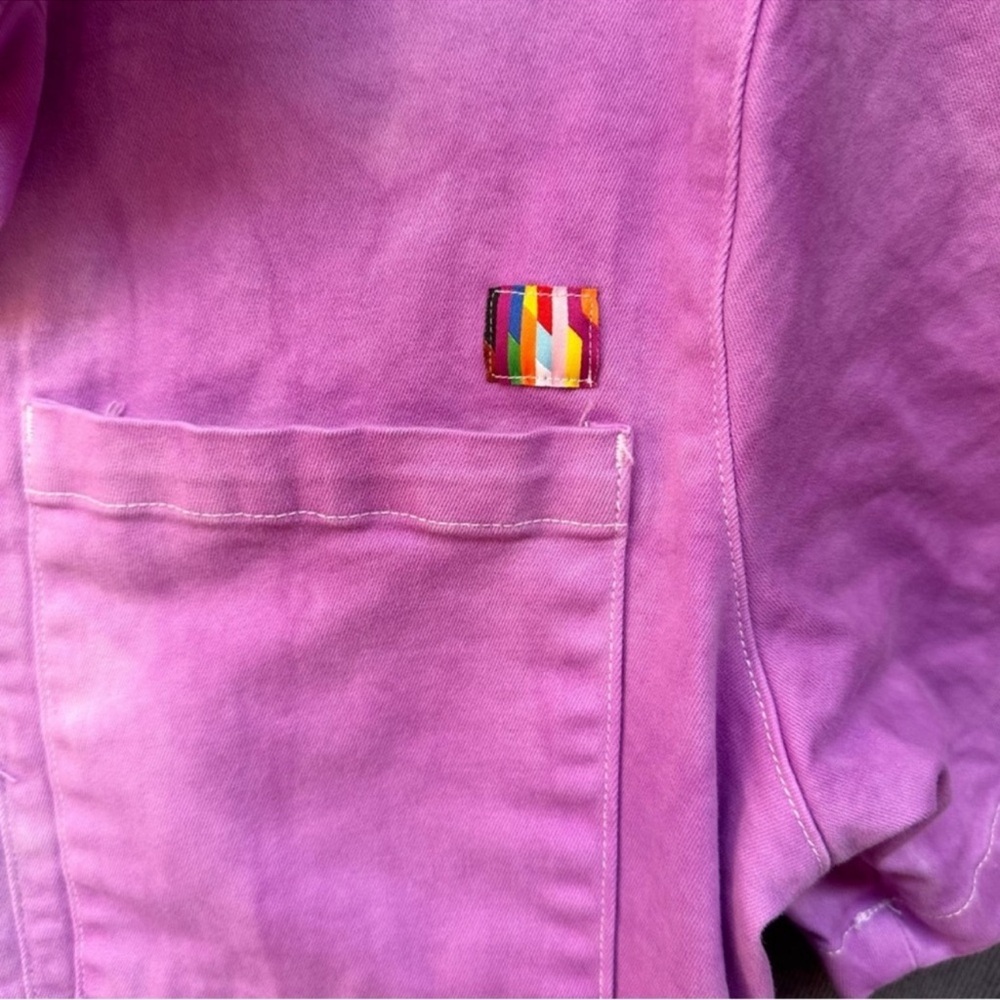 Target pride utility romper shorts boiler suit women’s medium - Picture 2 of 4